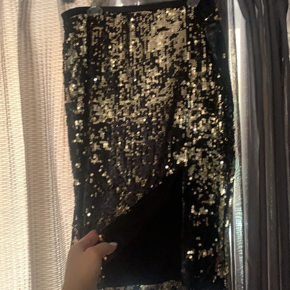Nine West xxl full sequin skirt - Picture 3 of 7